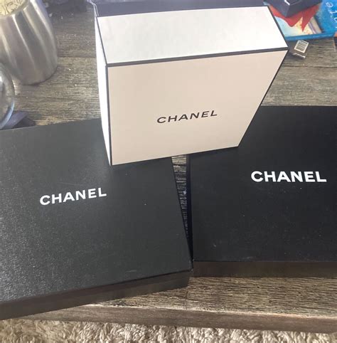 chanel original box|Chanel empty boxes.